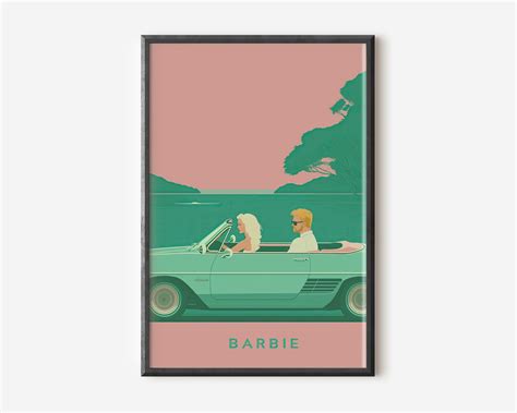 Barbie Poster Minimal Movie Poster Printable Wall Art Barbie Home Decor Barbie Gift - Etsy