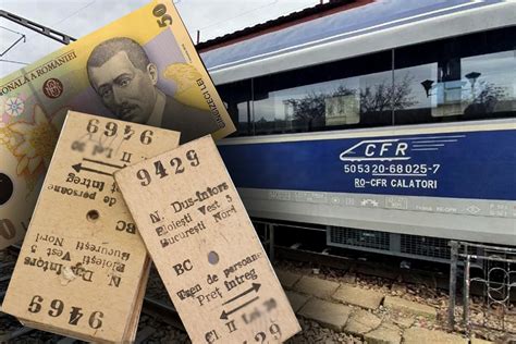 Se scumpesc biletele de tren începând cu 15 decembrie Cât va costa o