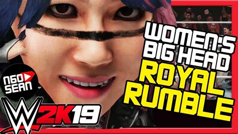 Wwe K Women S Royal Rumble Big Head Mode Youtube