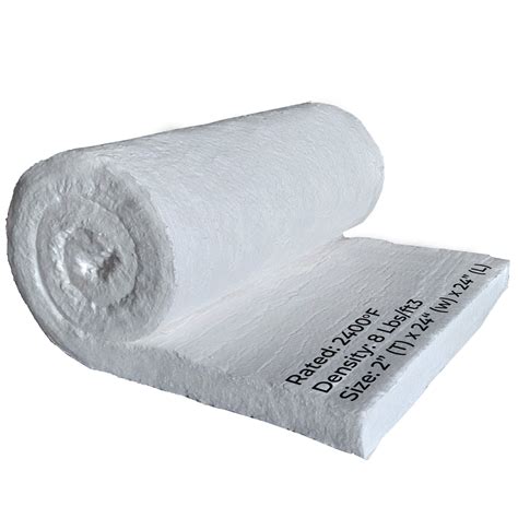 Simond Store Ceramic Fiber Insulation Blanket Density 8lb 2300f 2 X 24 X 24