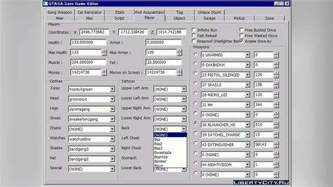 Download GTA San Andreas Save Game Editor 100 for GTA San Andreas