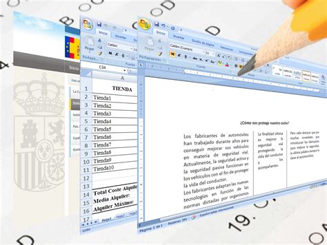 Consejos Examen Pr Ctico Word Y Excel Auxiliar Administrativo