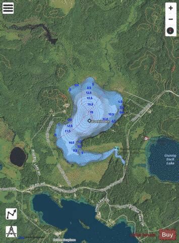 Bluebill Lake Fishing Map | Nautical Charts App