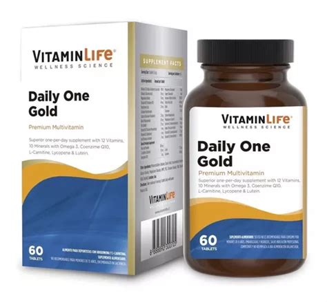 Suplemento En Tabletas VitaminLife Wellness Science Daily One Gold