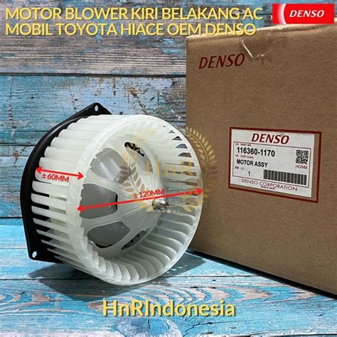 Jual Motor Blower Kiri Belakang AC Mobil Toyota Hiace HI ACE OEM DENSO