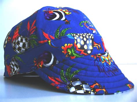 printable welding cap pattern