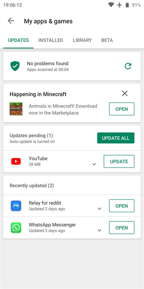 Il Play Store Ora Mostra Le News Nel Pannello Di Aggiornamento Delle App