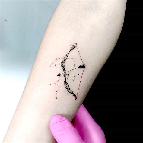 Discover more than 74 minimalist sagittarius constellation tattoo - in ...