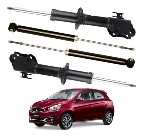 Kit Amortiguadores Mitsubishi Mirage 2015 2020 Alta Calida Envío gratis