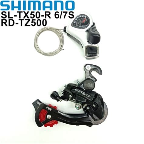 Shimano Tourney TZ500 6 7 Speed Groupset RD TZ500จกรยานดานหลง