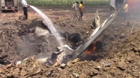 Mig 29 Aircraft Crashes In Punjabs Nawanshahr Pilot Ejects Safely