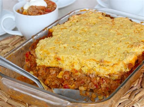 Chili Cornbread Casserole - The BakerMama