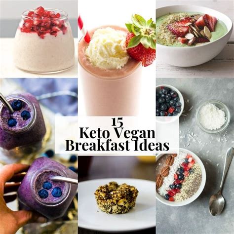 15 Keto Vegan Breakfast Recipes and Ideas | Vegan breakfast recipes ...