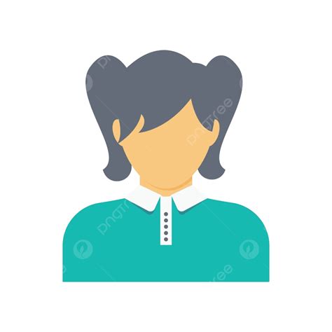 Female Avatar Icon Isolated Vector Avatar Icon Isolated Png And