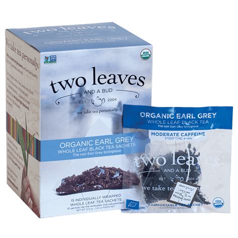 Organic Earl Grey Tea | Two Leaves and a Bud