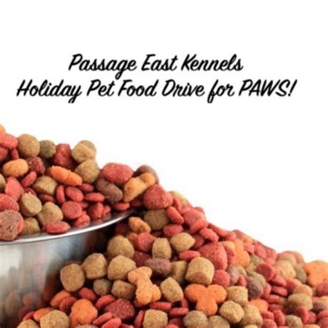 Holiday Pet Food Drive For Paws Of Norwalk