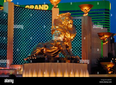 Mgm Grand Hotel Night Mgm Grand Las Vegas
