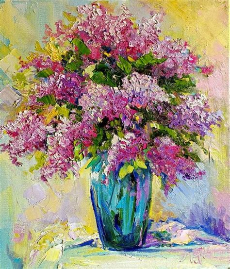 Pin by Dòra HARCOS on virág vázában Flower art painting Floral