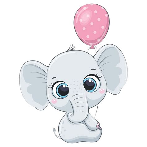 Elefante bebé ducha Clipart PNG JPEG EPS elefante bebé Etsy