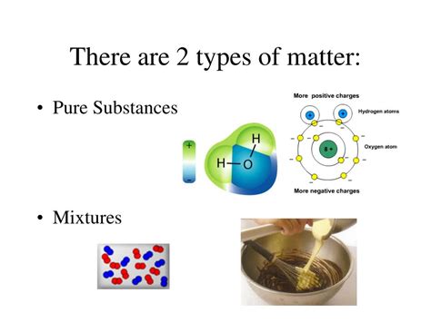 Ppt Pure Substances Vs Mixtures Physical And Chemical Changes