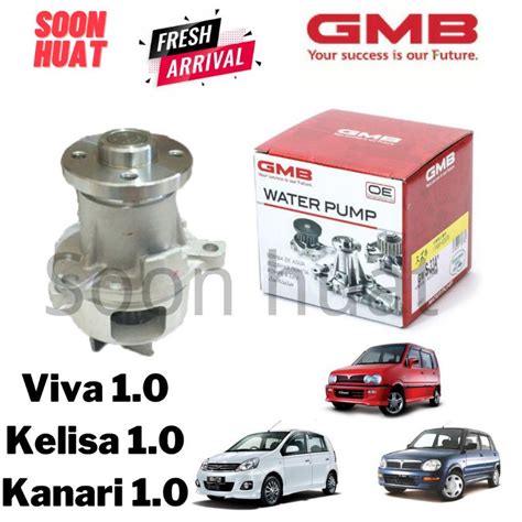 Perodua Myvi Viva 1 0 Kenari Kelisa GMB Water Pump GWD 40A Perodua 100