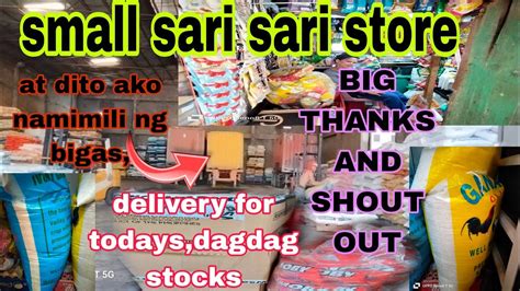 Sari Sari Store Saturday Delivery At Samahan Niyo Ako Kung Saan Ako