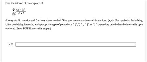 Answered Find The Interval Of Convergence Of ∞ Σ… Bartleby