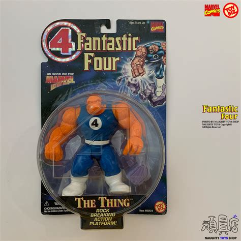 【頑具屋】絕版美品 Toybiz 1996 驚奇四超人 Fantastic Four 石頭人 The Thing 漫威 蝦皮購物