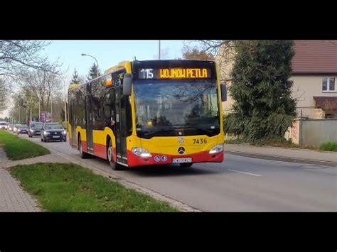 MPK Wrocław Mercedes Benz Citaro O530 C2 7408 linia 115 YouTube