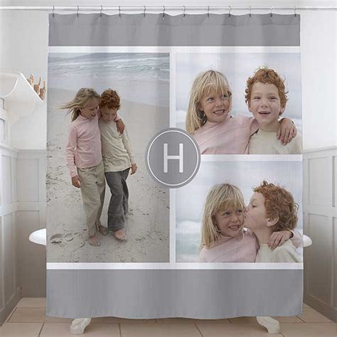 Personalized Photo Collage Shower Curtain