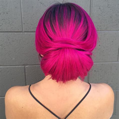 20 Unboring Styles With Magenta Hair Color Estilos De Cabelo Colorido Cores De Cabelo Cabelo