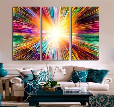 Explosion Wall Art Explosion Canvas Print Explosion Large Wall Decor