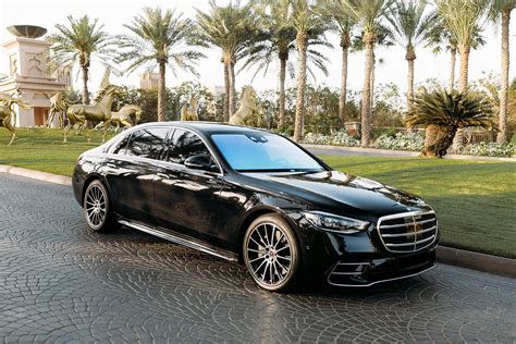 Huur Mercedes S 500 223 Zwart In Dubai Sedan Octane Luxury Car Rental Dubai