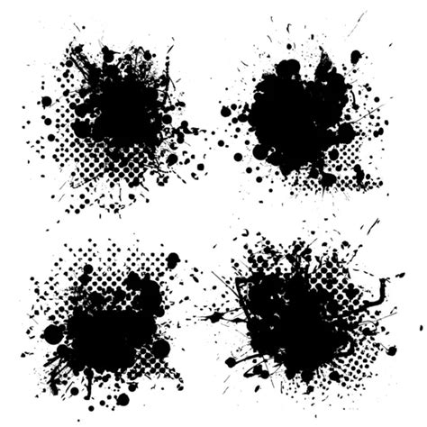 Ink Splat Dot Stock Vector Image By Nicemonkey