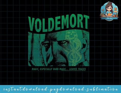 Harry Potter Voldemort Dark Magic Leaves Traces png, sublima | Inspire ...