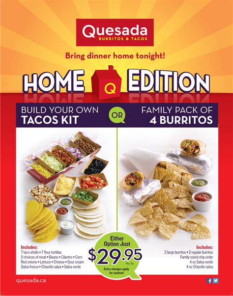 Quesada Home Edition Review & Twitter Party - Ask Mama MOE