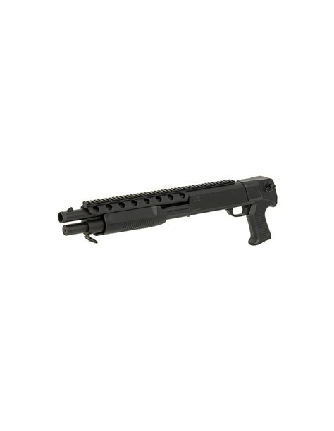 R Plique Airsoft M Double Eagle Fusil Pompe Style Sas The