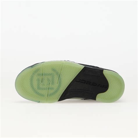 Men's shoes Air Jordan 5 Retro Low SP Black/ Classic Jade-Fire Red