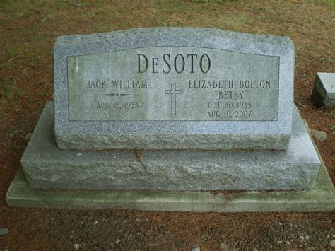 Elizabeth Bolton Betsy Desoto Find A Grave Memorial