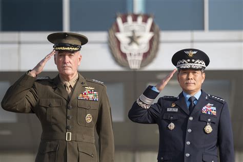 Chairman Of The Joint Chiefs Of Staff Republic Of Korea Chairman Meet