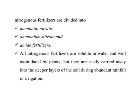 Classification Of Fertilizers Ppt