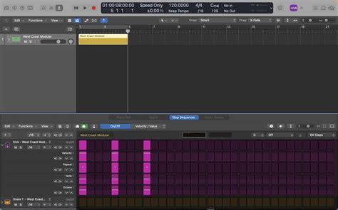 How To Use The Step Sequencer In Logic Pro Creating Drum Patterns