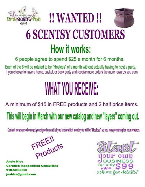 Scentsy Scentsy Consultant Ideas Selling Scentsy