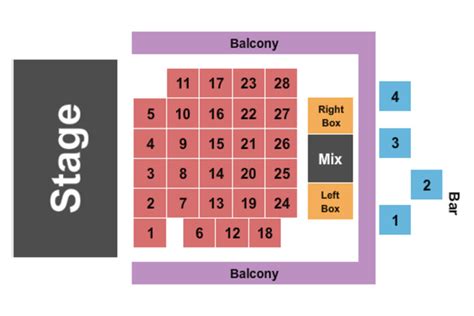 Count Basie Seating Plan Elcho Table