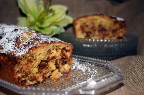 Bizcocho De Higos Secos Manzana Y Nueces Hogar Y Brasas Postre De