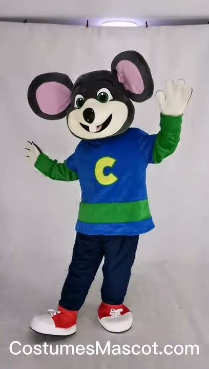 Chuck E Cheese Mascot Costume Chuck E Cheese Fast Food Promotion