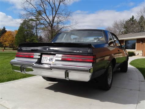 1986 Buick Regal T Type Turbo Wh1 Designer Series Rare Documented Grand National For Sale In