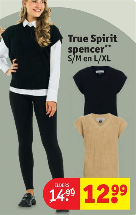 True Spirit Spencer Aanbieding Bij Kruidvat