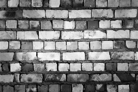 Premium Photo | Gray brick wall closeup