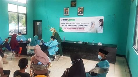 Siloam Hospitals Lippo Cikarang Gelar Pengobatan Gratis Di Muara Gembong